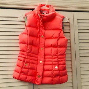 Coral Lilly Pulitzer Puffer Vest